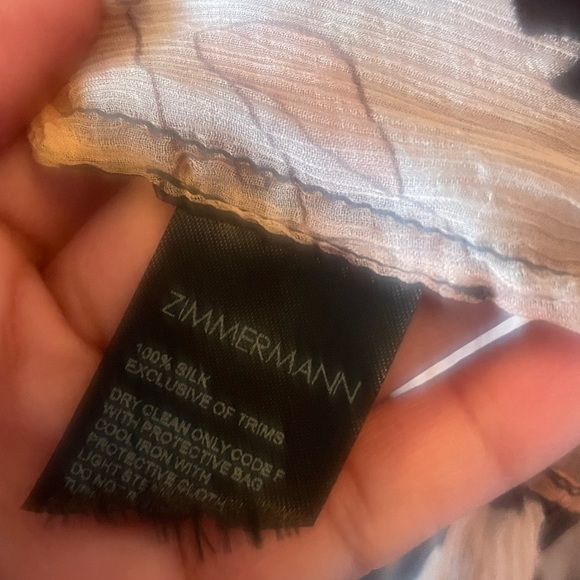 Zimmermann Concert Lace-Up Silk mini dress - Picture 10 of 11